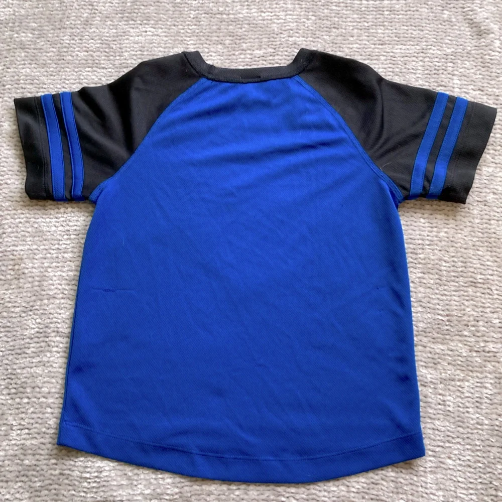 Hanna Andersson Play‎ Every Way Tee, Blue and Black, 110cm (US 5)